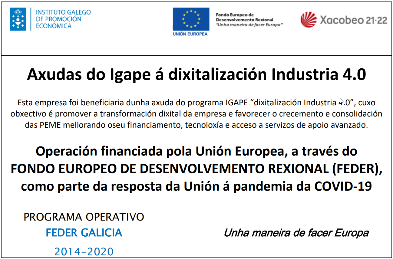 Mecanizados Castro Galicia continúa avanzando en la digitalización gracias a las ayudas de IGAPE