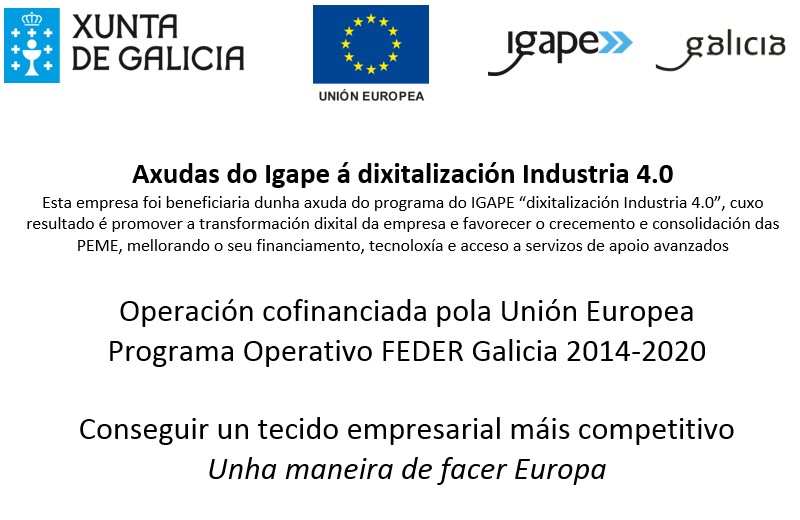 Mecanizados Castro Galicia beneficiaria de las ayudas del IGAPE a la digitalización Industria 4.0